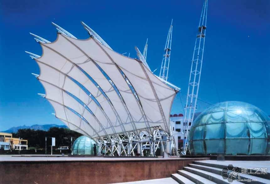 杭州车棚膜结构网架